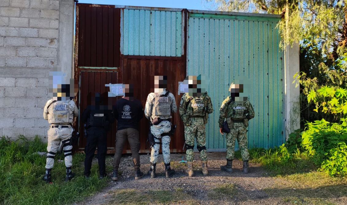 Cateo en Tula deja aseguramiento de hidrocarburo y vehículos en predio de Santa Ana Ahuehuepan | Foto: especial