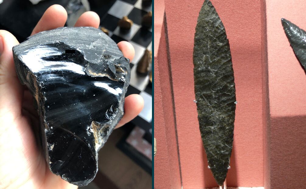 ¡La magia de la obsidiana toma forma en El Pañhé, Tecozautla! Foto: Wikimedia Commons