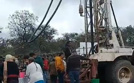 Tras 21 años inicia perforación de pozo en Nopala de Villagrán