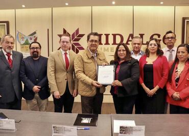 Gobierno de Hidalgo firma declaratoria del IEEH a dos semanas su emisión
