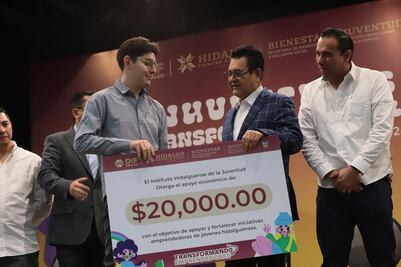 Jóvenes emprendedores de Hidalgo pueden recibir hasta 20 mil pesos