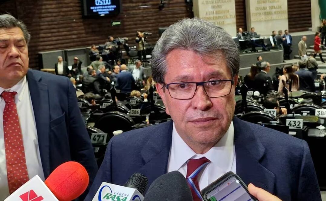 El coordinador de Morena en la Cámara de Diputados, Ricardo Monreal, afirmó este 11 de diciembre del 2024, que no habrá despido de trabajadores del poder Judicial. Foto: Especial