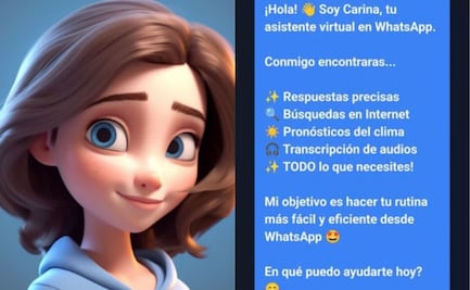 ¿Cuál es el número de Carina?, la nueva IA de WhatsApp