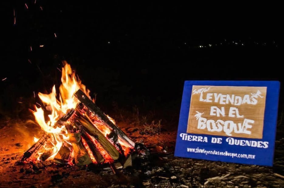 Detrás de las leyendas de Huasca hay historias que también se heredan | Instagram: Show Leyendas En El Bosque