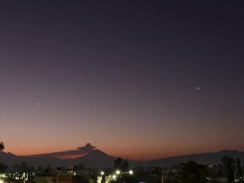 Desde Hidalgo se vio el lanzamiento del cohete chino Long March 5
