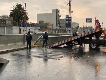 Cierran tramo de Río de las Avenidas por hundimiento y riesgo de accidentes