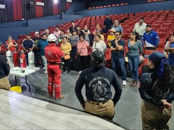 Comerciantes de Alfajayucan se capacitan en prevención y combate de incendios