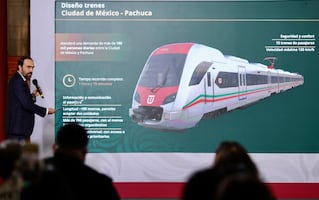 Presentan diseño de los nuevos trenes del AIFA–Pachuca; retomarán identidad de El Insurgente