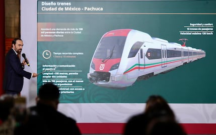 Presentan diseño de los nuevos trenes del AIFA–Pachuca; retomarán identidad de El Insurgente