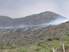 Aumentan incendios forestales en Hidalgo; mantienen siniestro activo en Singuilucan