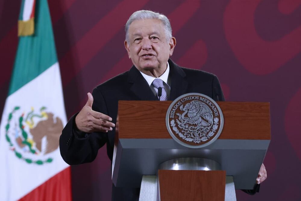 Este martes 26 de diciembre de 2023, en conferencia matutina desde Palacio Nacional, Andrés Manuel López Obrador, presidente de México | Foto: Fernanda Rojas