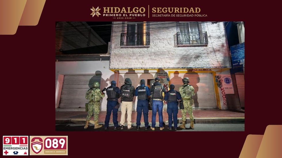 Cateo en Ixmiquilpan desmantela punto de narcomenudeo