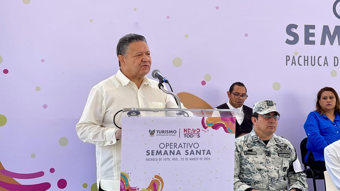 Julio Menchaca, gobernador de Hidalgo Foto: Marco Carrillo