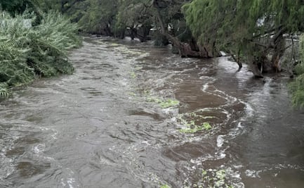 Refuerzan monitoreo por incremento de niveles de río Tula, en Ixmiquilpan