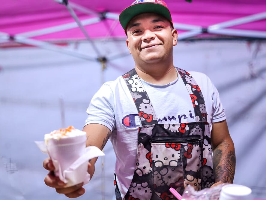 ¡Elotes con estilo y sabor único en Pachuca!  Foto: Josué Ortiz