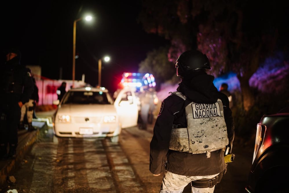 Operativo Barrio Seguro en Pachuca I Foto: Especial