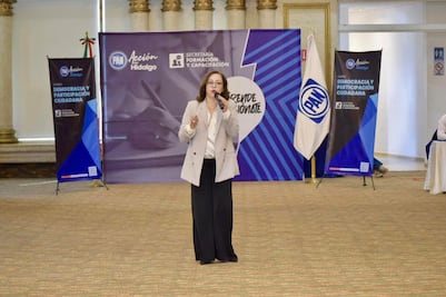 Alianza con PRI y PRD no fue imposición: Claudia Luna