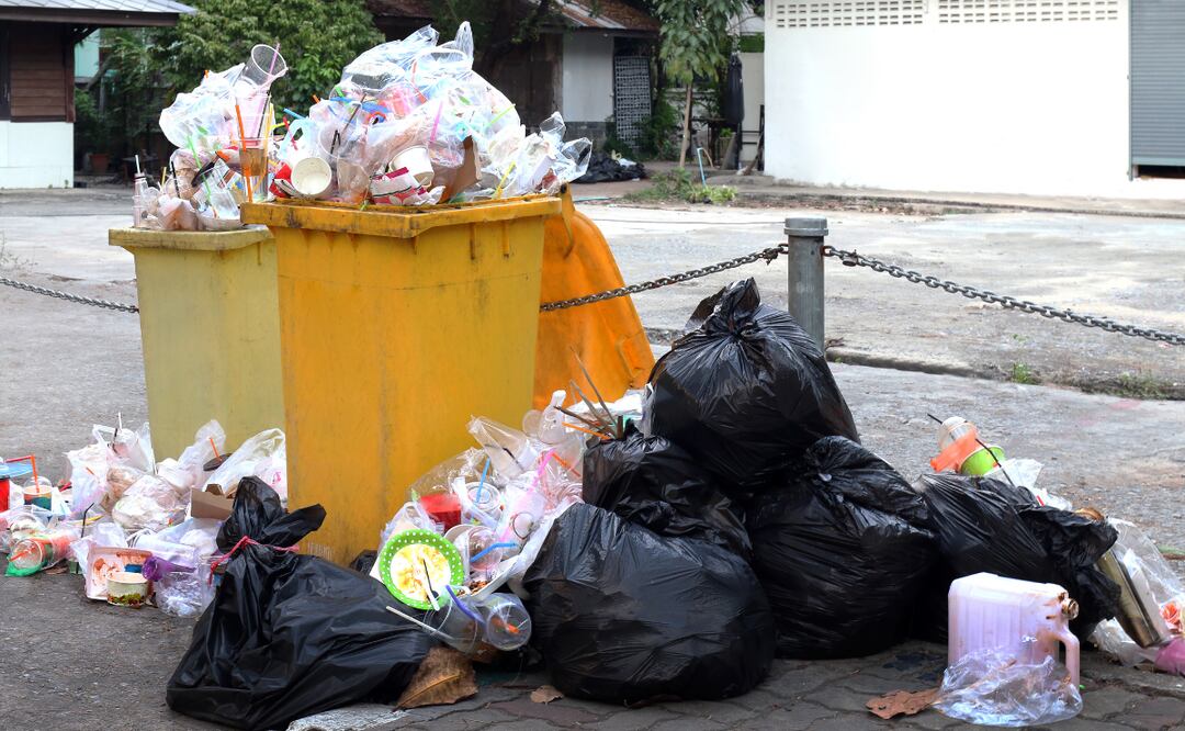 6 días la empresa Pro-Faj no recolectó la basura de la ciudad de Pachuca y los montones se concentraron en las esquinas principalmente | Imagen ilustrativa