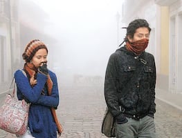 Frente frío número 11 atrae viento, lluvias y descenso de temperaturas en varias regiones de México