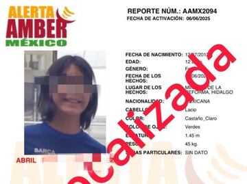 En Puebla localizan Abril, menor de edad desaparecida en Pachuca