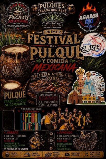 Asado y pulque, protagonistas de la gastronomía | Cortesía: Turismo Hidalgo