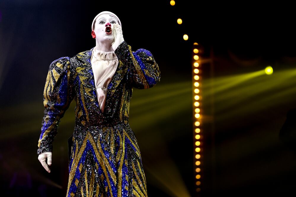 Vie de Cirque un espectáculo que se presenta en la Feria de San Francisco 2025 en Pachuca I. Foto: Especial