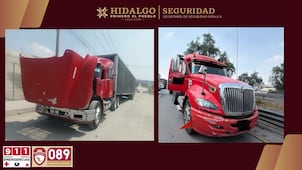 Cae presunta banda dedicada al robo de transporte de carga en Tepeji del Río