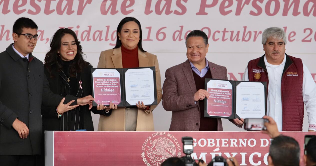 Recibirán 8 mil personas con discapacidad pensión en Hidalgo Foto: Luis Soriano