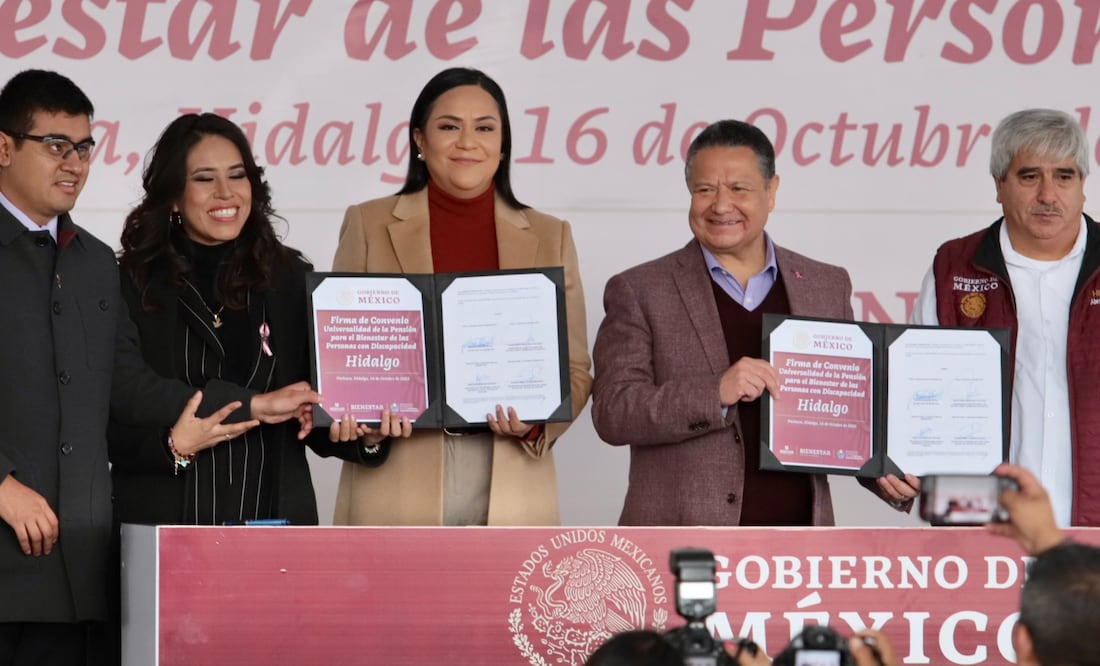 Recibirán 8 mil personas con discapacidad pensión en Hidalgo Foto: Luis Soriano