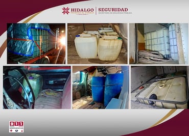 SSPH asegura más de 4 mil litros de hidrocarburo y cuatro vehículos en distintos operativos