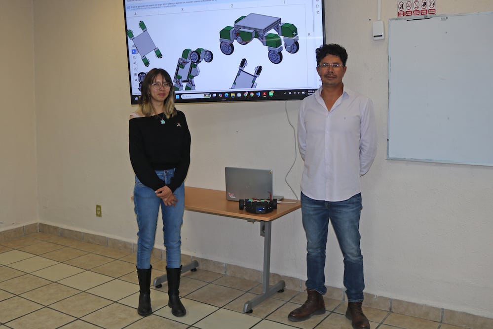 ¡Un robot con inteligencia artificial busca revolucionar el campo hidalguense! Foto: SEPH