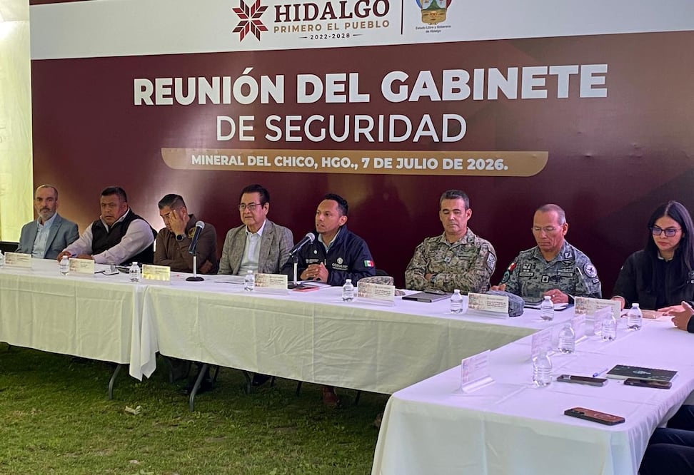 Además, dio a conocer que el proceso penal por el homicidio de dos agentes de investigación en Pachuca ya se encuentra en la etapa intermedia rumbo al juicio oral | Foto: Luis Soriano
