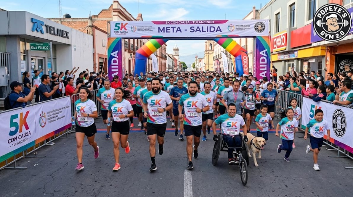 ¡Corre, diviértete y apoya una buena causa! | Imagen generada con IA