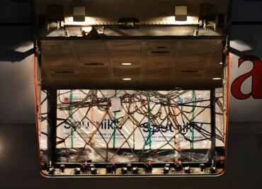 Llegan a México 600 mil dosis de Sputnik, vacuna antiCovid