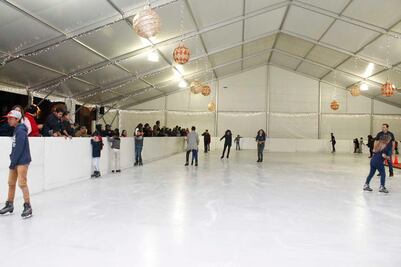 Gastará gobierno 4.8 mdp en pista de hielo para fiestas decembrinas