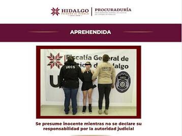 Por secuestro agravado ocurrido en Mineral de la Reforma, UECS aprehendió a dos probables responsables