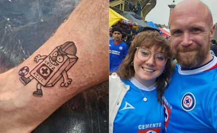 Bajista de la banda irlandesa de punk rock IDLES se tatuó a Costalito, mascota de Cruz Azul