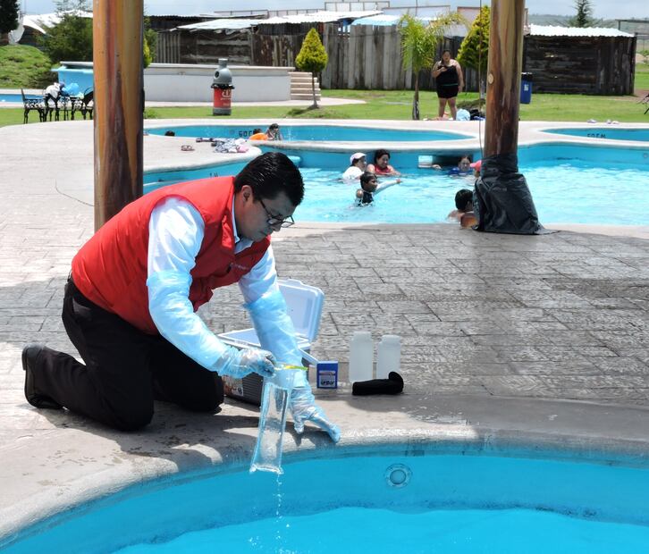 Fortalecen vigilancia sanitaria en balnearios y parques acuáticos de Hidalgo | Foto: SSH