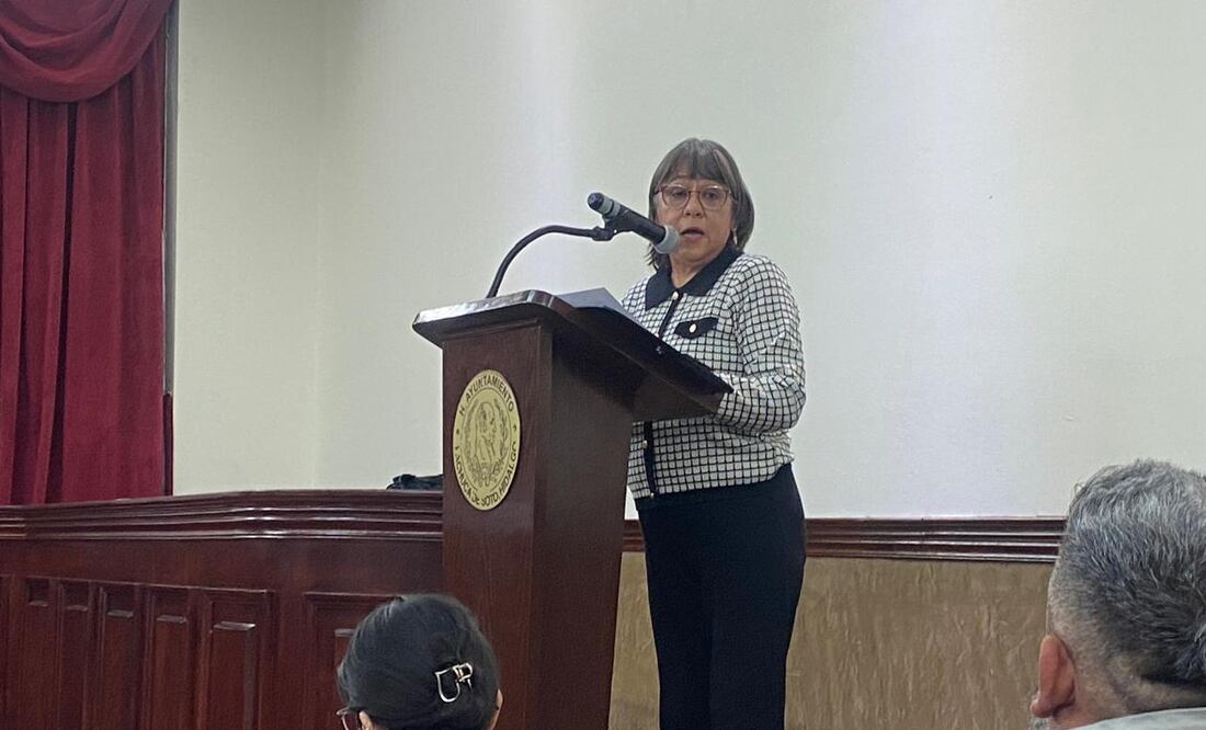 Carmen Rincón, secretaria de Mujeres en Pachuca I Foto: Giovanny Flores
