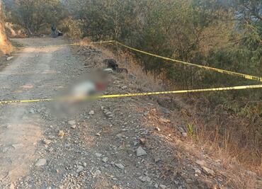 Encuentran a mujer sin vida en un camino de terracería en Nicolás Flores
