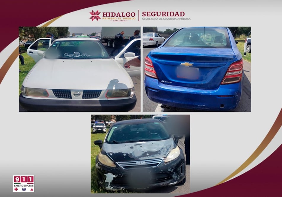 Golpe a la delincuencia en carreteras | Fotos: SSPH