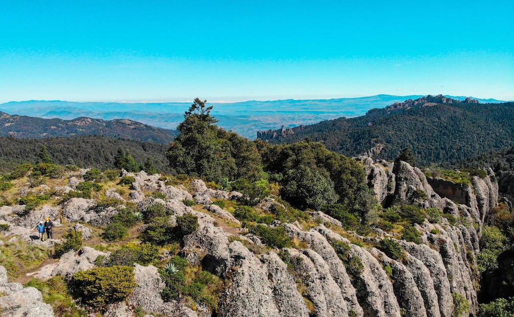 El Contadero, el laberinto de piedra que sorprende a visitantes en Mineral del Chico | Facebook: H-GO Adventures