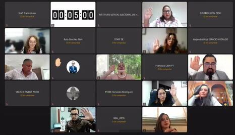 IEEH amplía presupuesto por más de 14 mdp para iniciar proceso de revocación de mandato