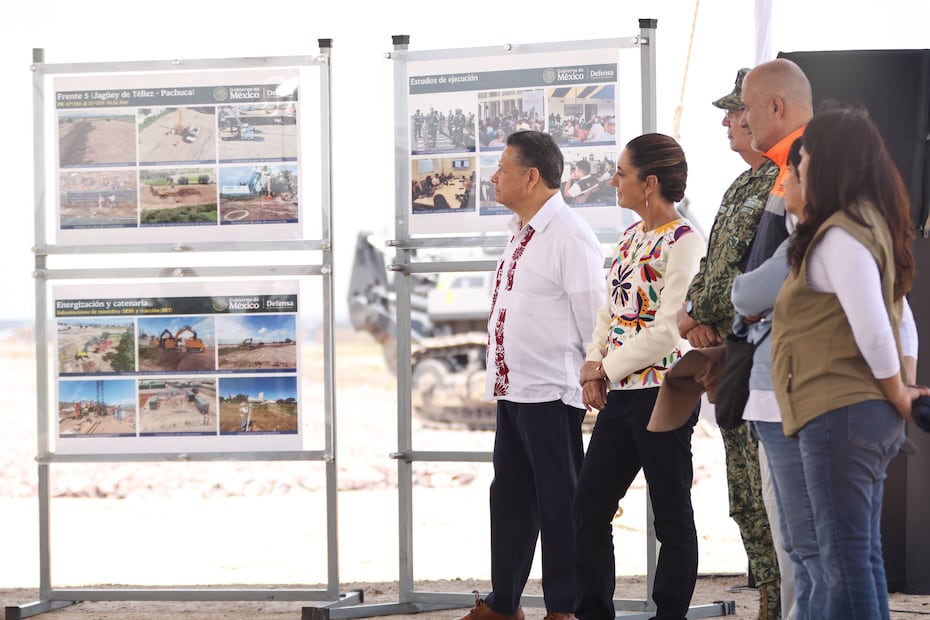 El 85% del tren AIFA–Pachuca se construye sobre terraplén para prevenir inundaciones | Foto: especial