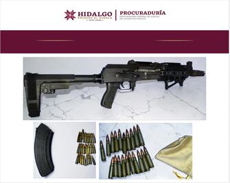 Cateos en Zempoala y Mineral de la Reforma dejan tres detenidos y aseguramiento de armas y droga