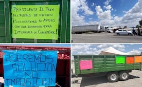 Vecinos frenan obras del tren AIFA-Pachuca