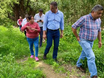 Equipo técnico de Claudia Sheinbaum Pardo visita Tula para identificar problema hídrico