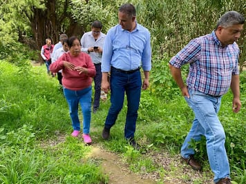Equipo técnico de Claudia Sheinbaum Pardo visita Tula para identificar problema hídrico