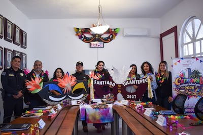 Santiago Tulantepec celebra su Carnaval 2026 con tradición y color