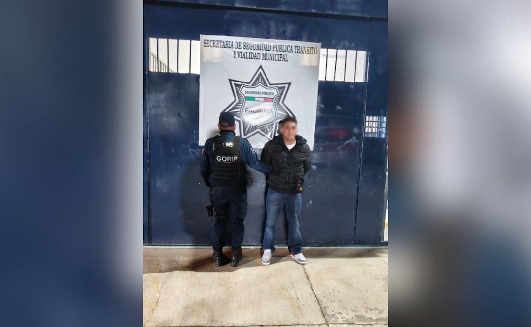 Detienen en Pachuca a joven con orden de aprehensión por robo agravado | Foto:  SSPTyV